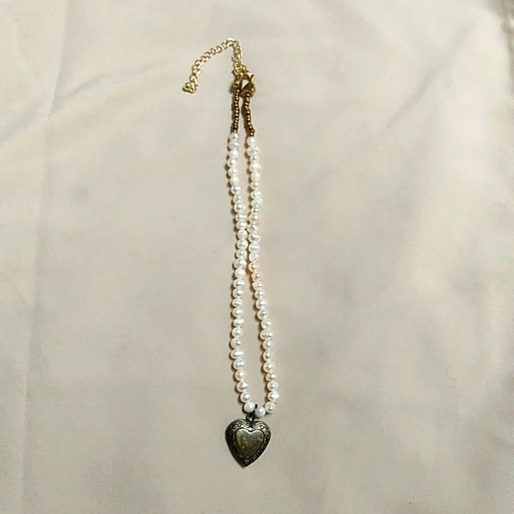 Homemade heart locket